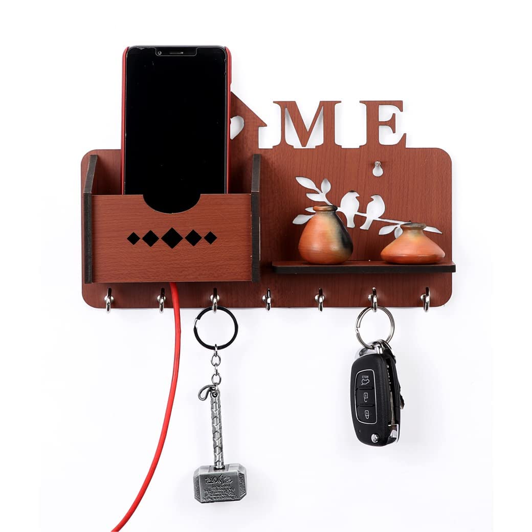 Happy Home Key Hanger With Storage | ASOBO