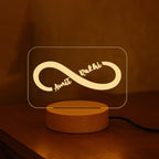 Personalized Couple Name Infinity LED Light | ASOBO