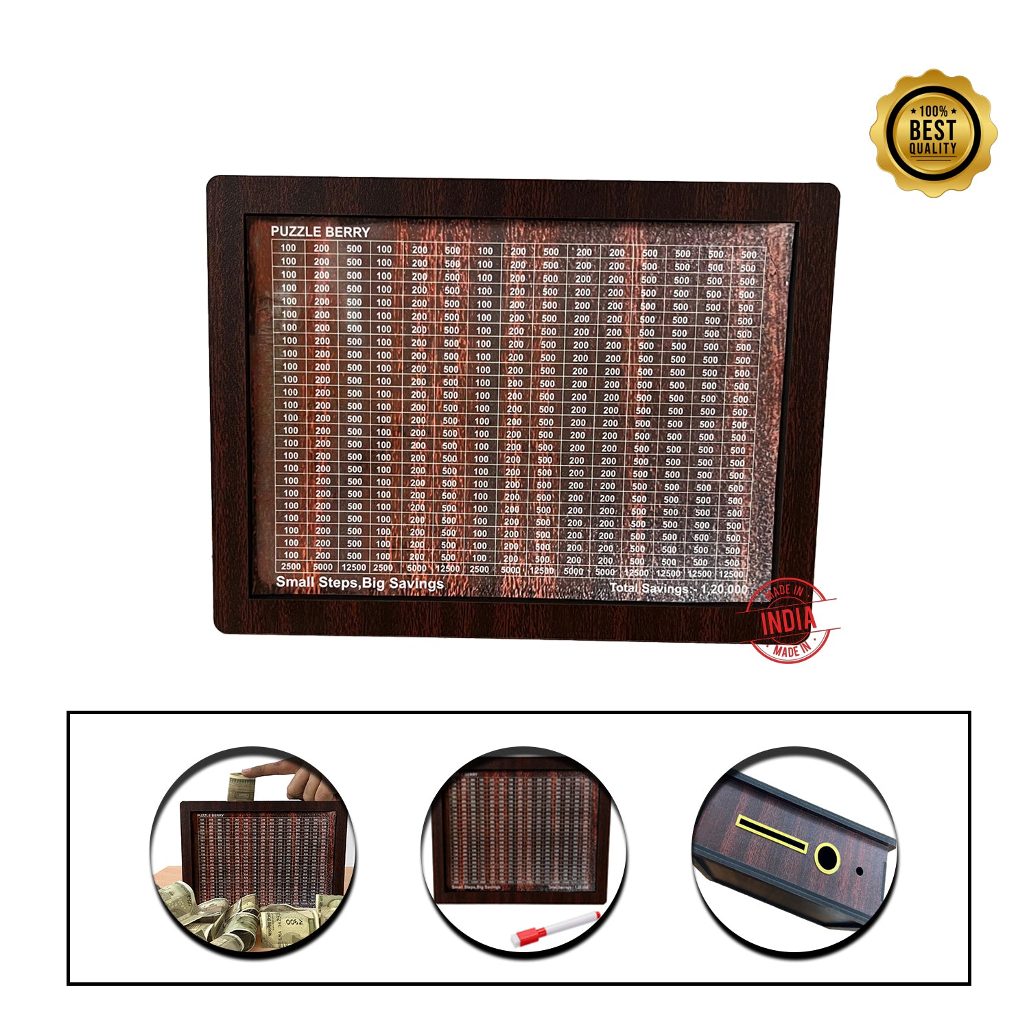 Customized Coin Saver Box for Adults & Kids | ASOBO