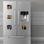 Custom Photo Fridge Magnet Set Of 4| ASOBO