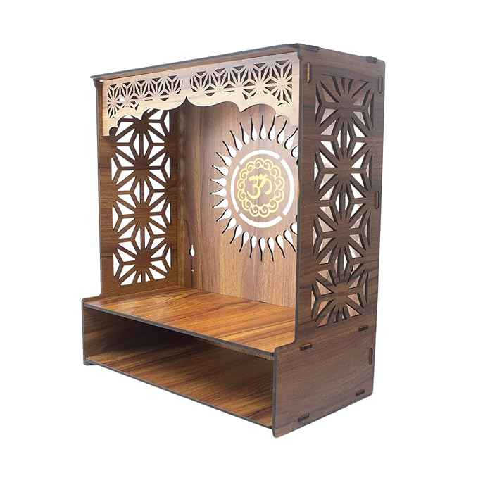 Modern Foldable Wooden Mandir | ASOBO