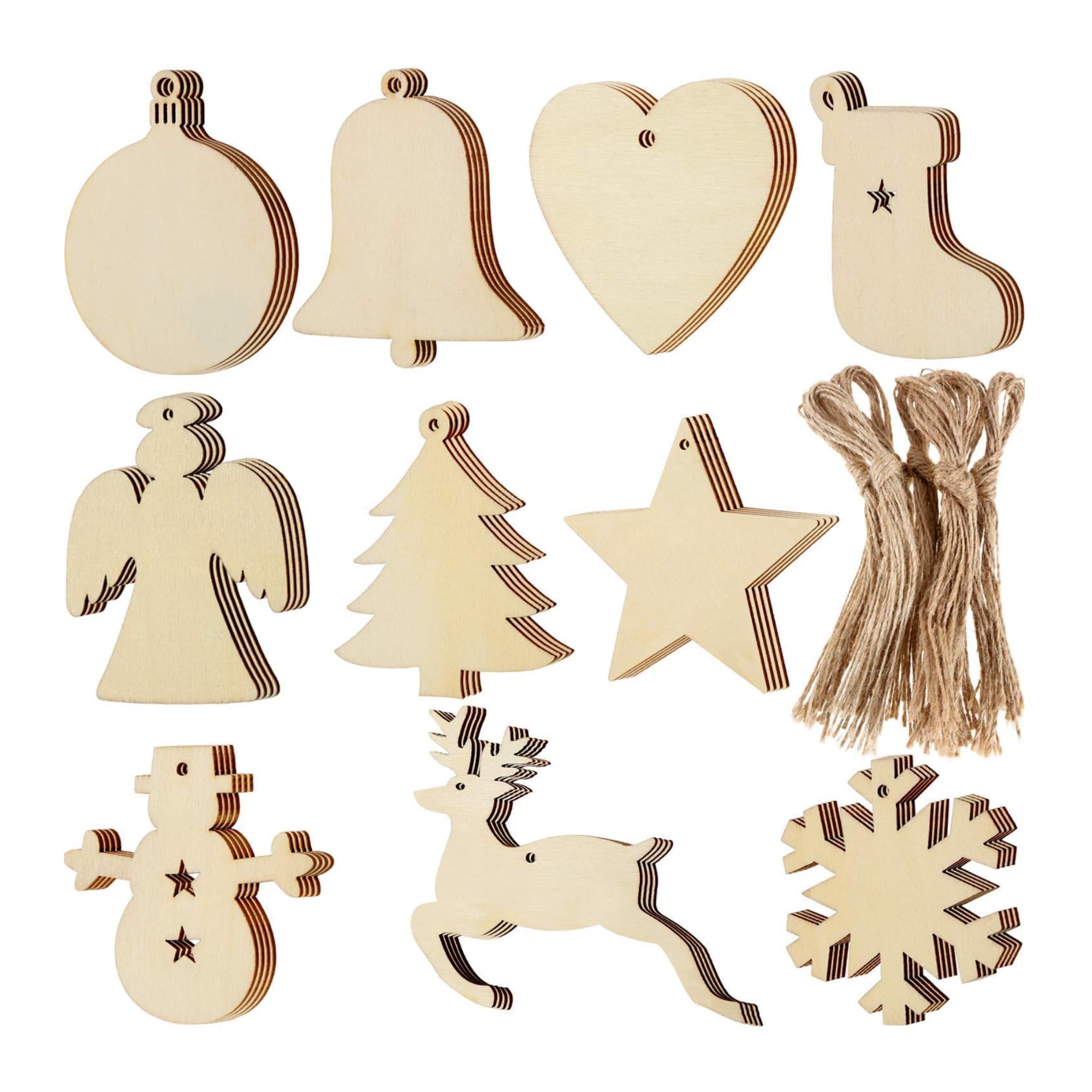 Festive Christmas Character Cutouts - Set Of 12 | ASOBO