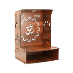 Modern Minimalist Wooden Mandir | ASOBO