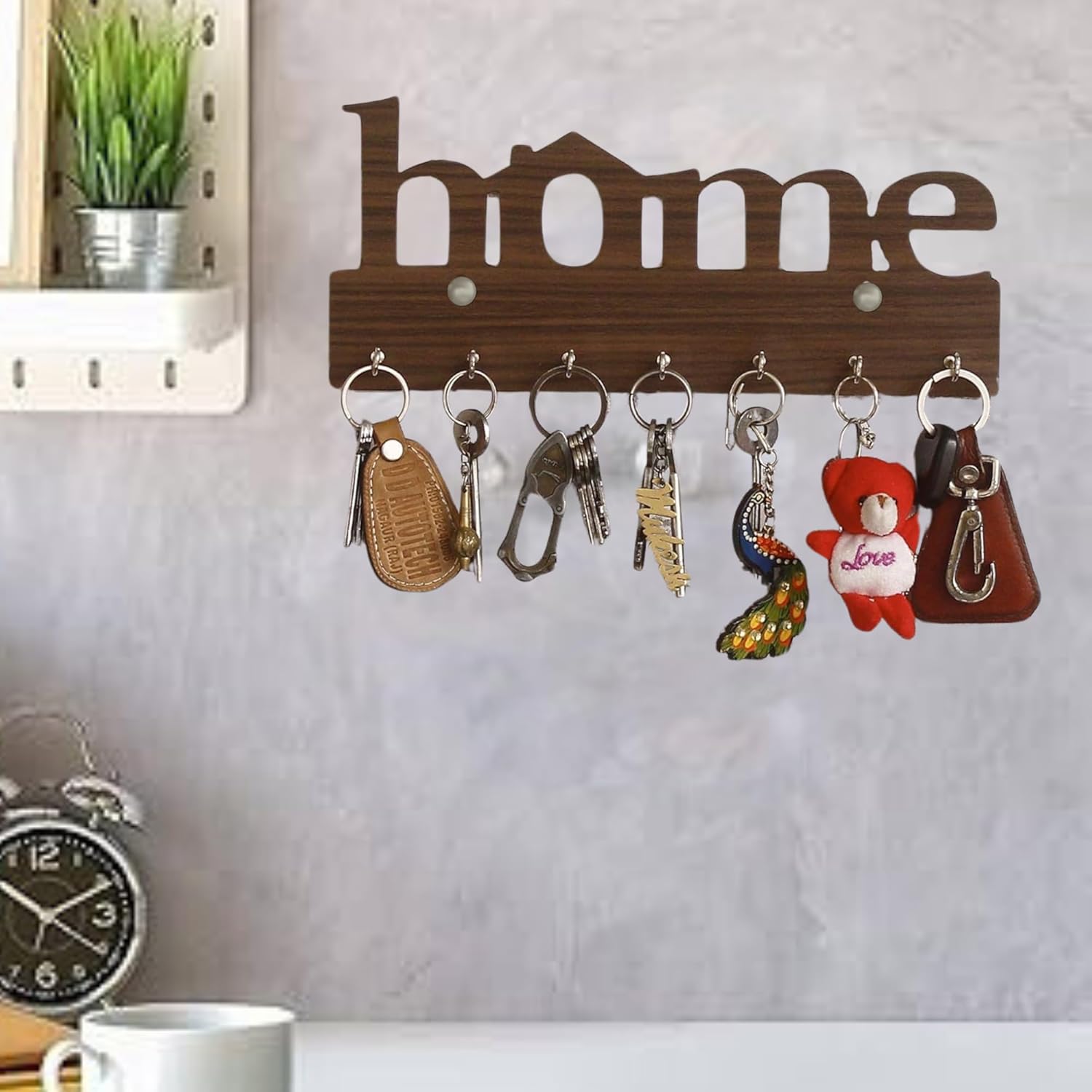 Stylish Home Key Organizer with Hooks | ASOBO