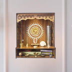 Modern Foldable Wooden Mandir | ASOBO