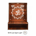 Modern Minimalist Wooden Mandir | ASOBO