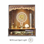 Modern Foldable Wooden Mandir | ASOBO