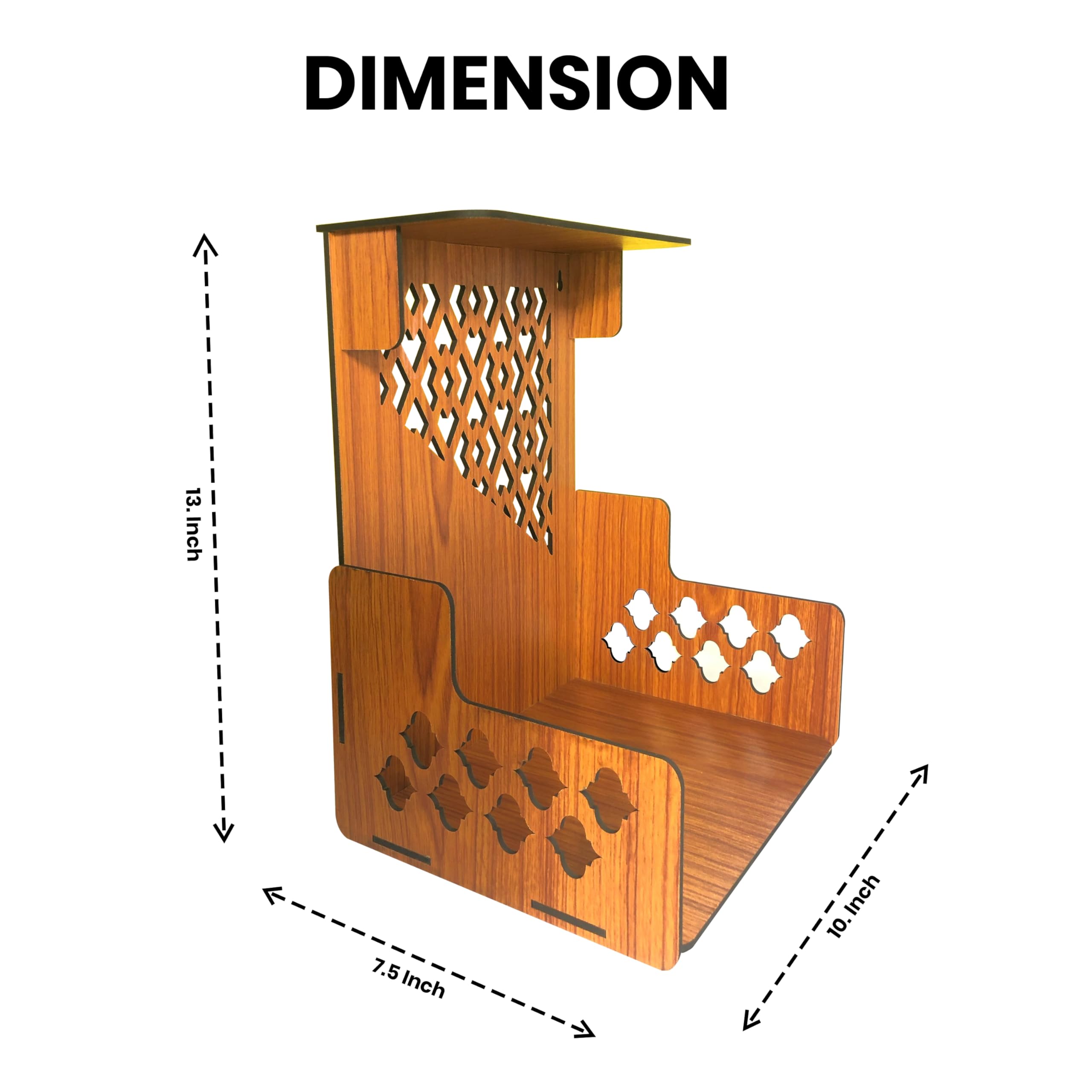 Modern Foldable Wooden Mandir | ASOBO
