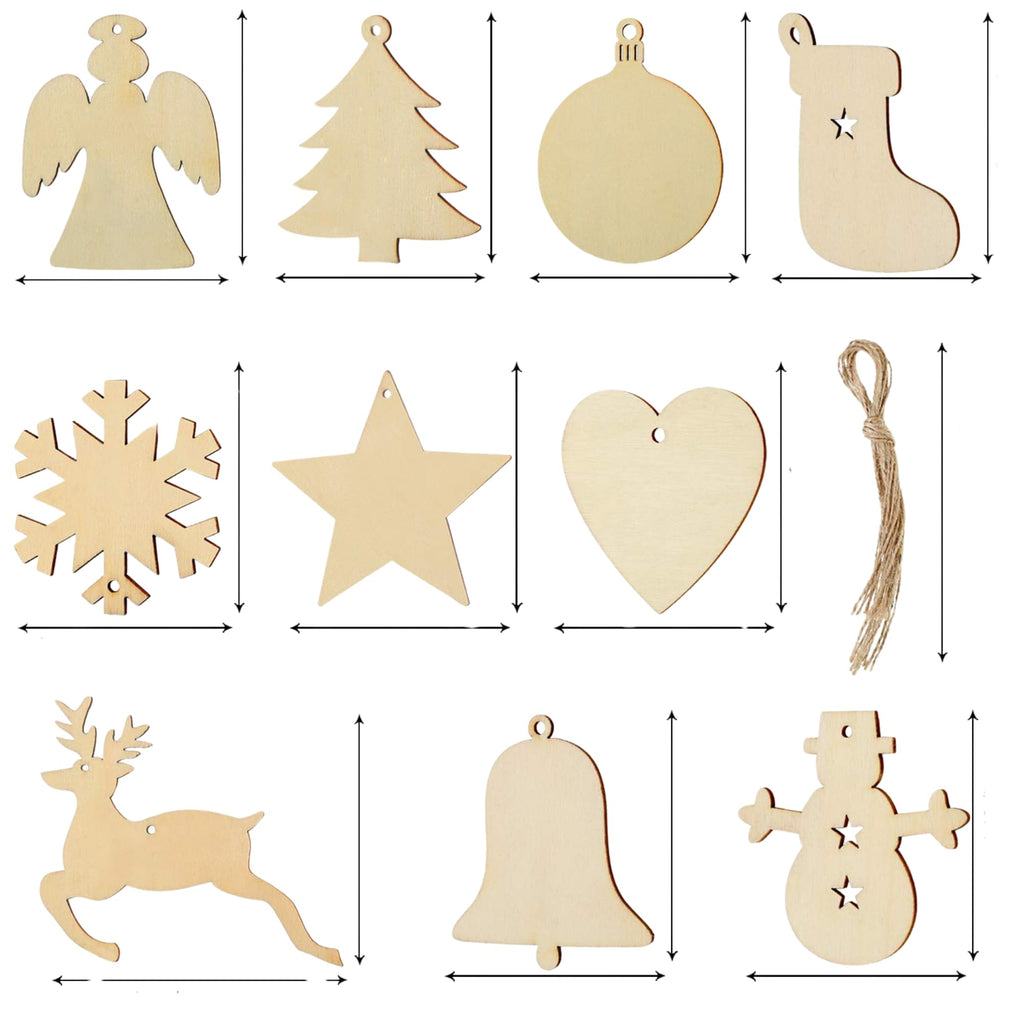 Festive Christmas Character Cutouts - Set Of 12 | ASOBO
