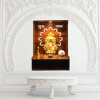 Modern Minimalist Wooden Mandir | ASOBO