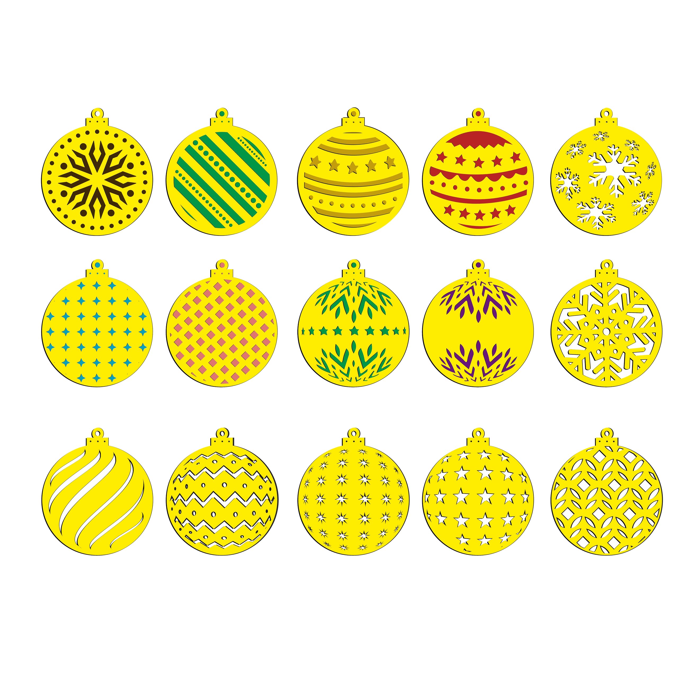 Festive Christmas Character Cutouts | ASOBO