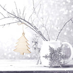 Wooden Christmas Ornament Cutouts | ASOBO