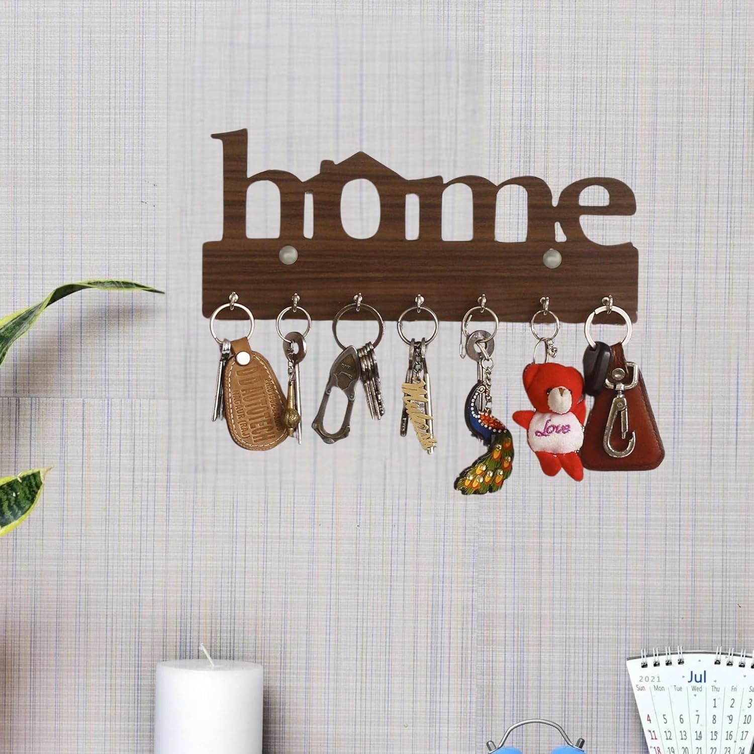 Stylish Home Key Organizer with Hooks | ASOBO