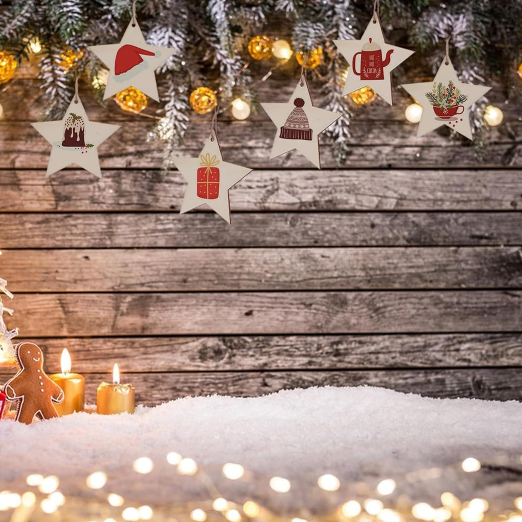 Glittered Christmas Silhouette Cutouts | ASOBO