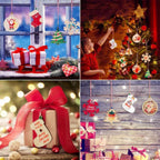 Festive Christmas Character Cutouts - Set Of 12 | ASOBO