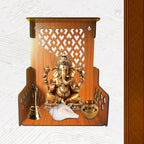 Modern Foldable Wooden Mandir | ASOBO