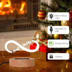 Personalized Couple Name Infinity LED Light | ASOBO
