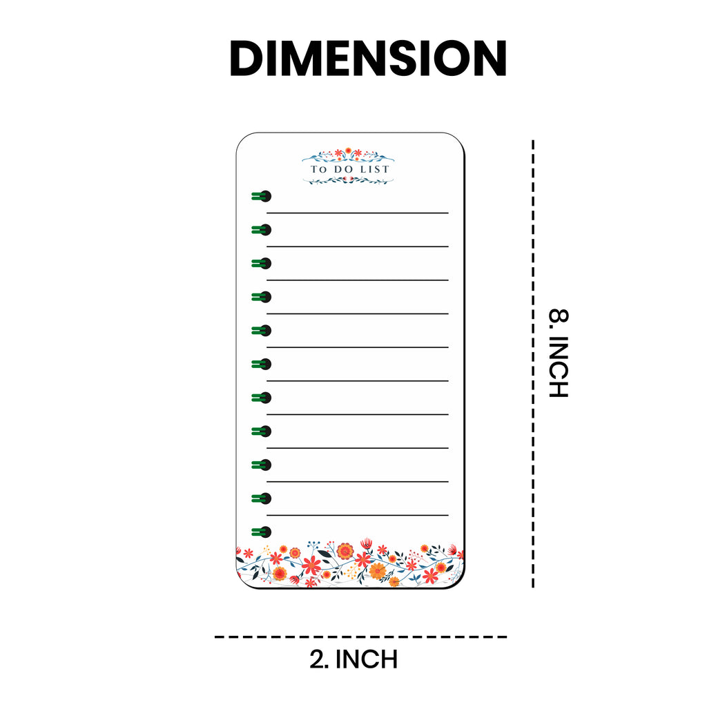 Decorative Fridge Magnet – To Do List | ASOBO