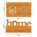 Wall-Mounted Key Hanger with Divine Decor Combo | ASOBO