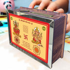 Laxmi Ganesh Wooden Piggy Bank Best for Diwali Gift| ASOBO