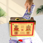 Laxmi Ganesh Wooden Piggy Bank Best for Diwali Gift| ASOBO