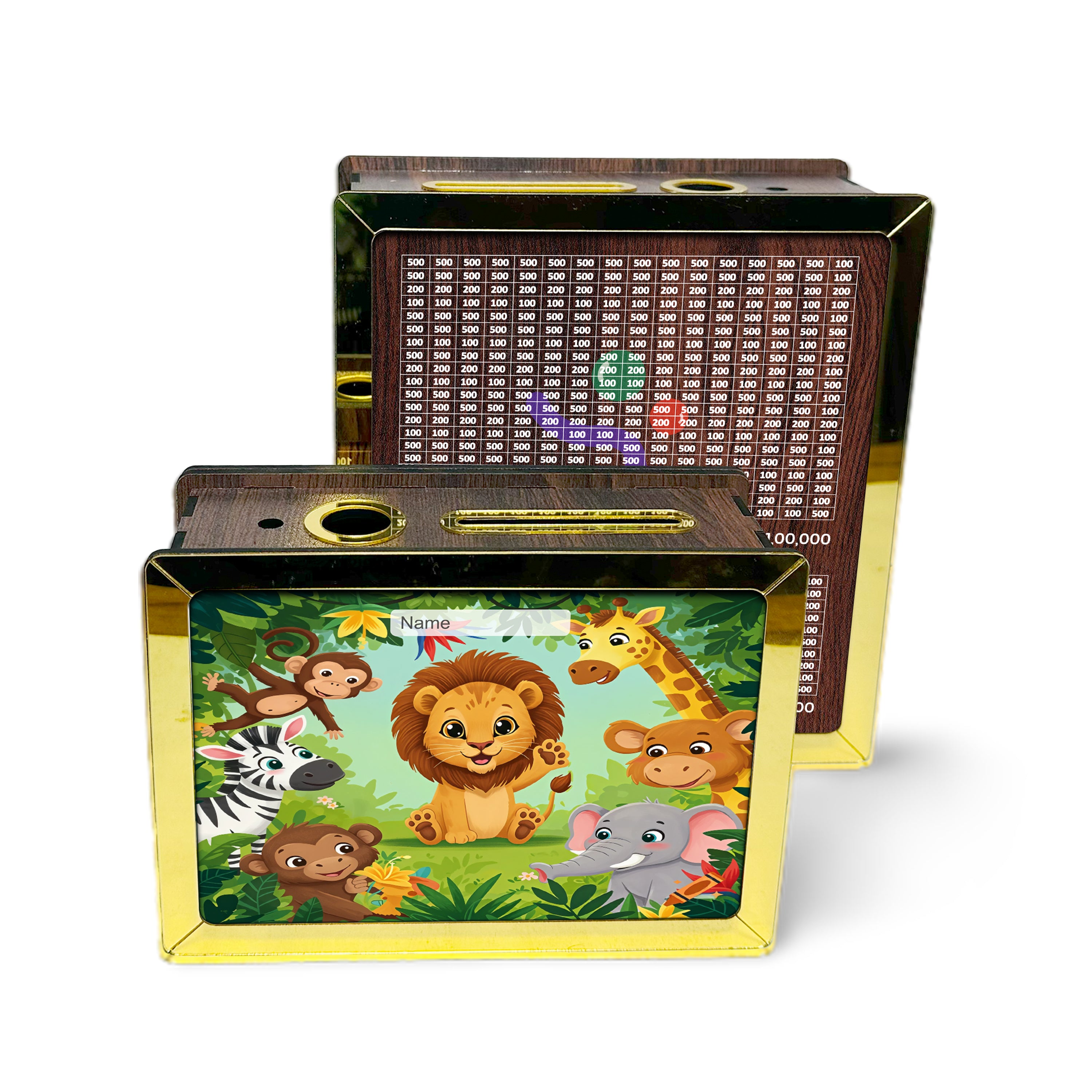Wooden Piggy Bank for Kids – Handcrafted Coin Bank | ASOBO