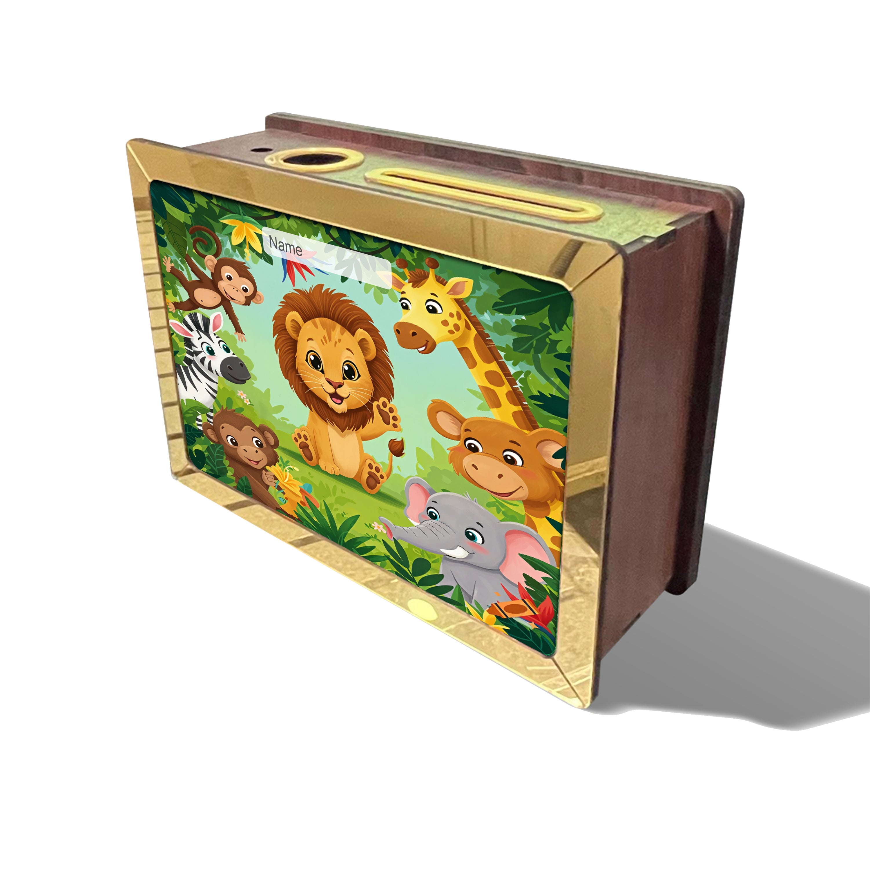 Wooden Piggy Bank for Kids – Handcrafted Coin Bank | ASOBO