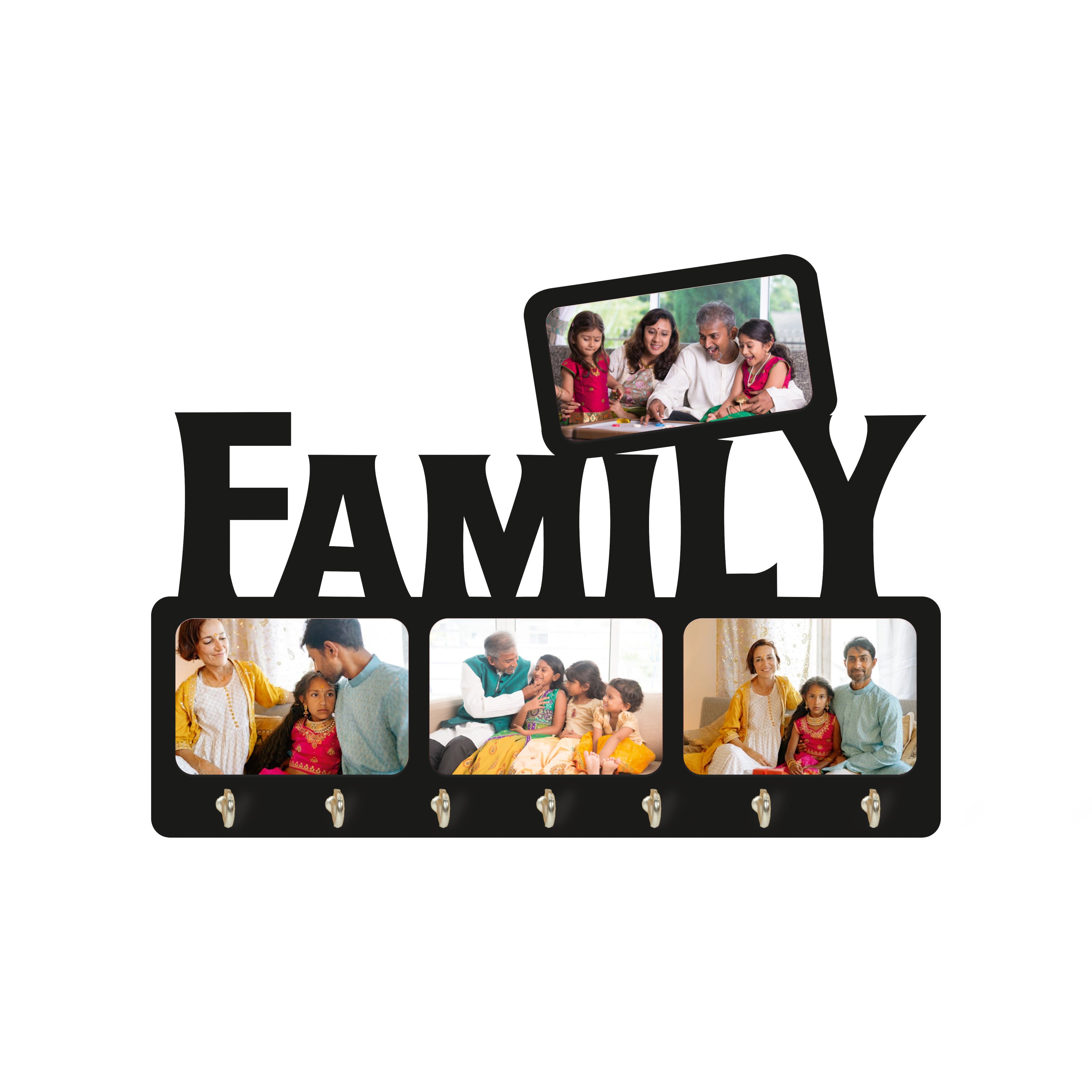 Custom Wall-Mounted Key Holder with Photo Display | ASOBO