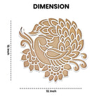 Peacock Rangoli Design | ASOBO
