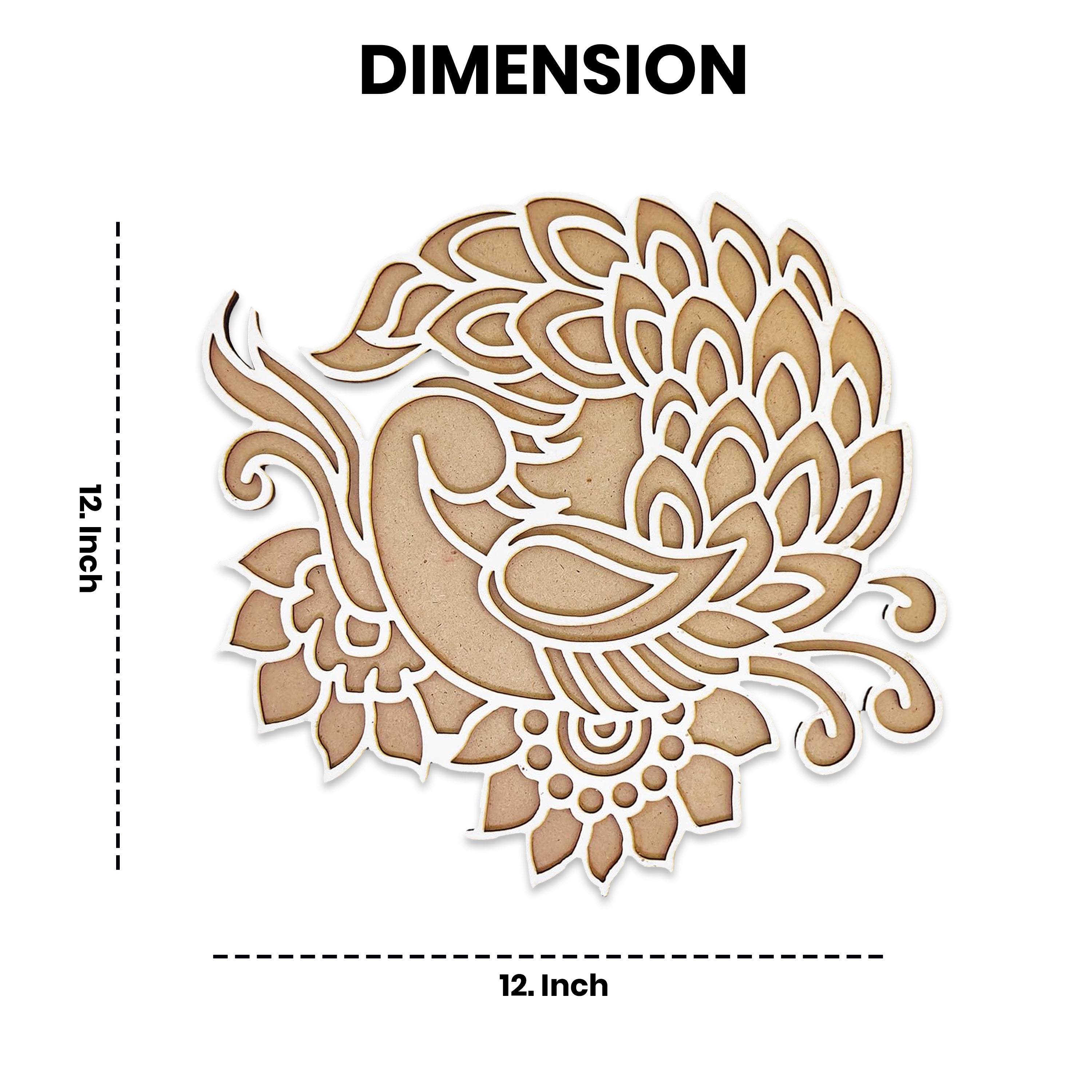 Peacock Rangoli Design | ASOBO