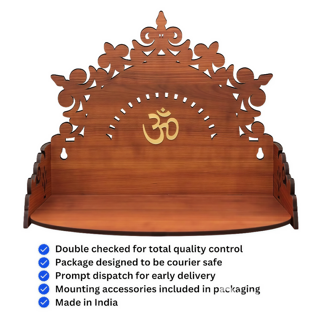 Compact Om Mandir for Home & Office | ASOBO