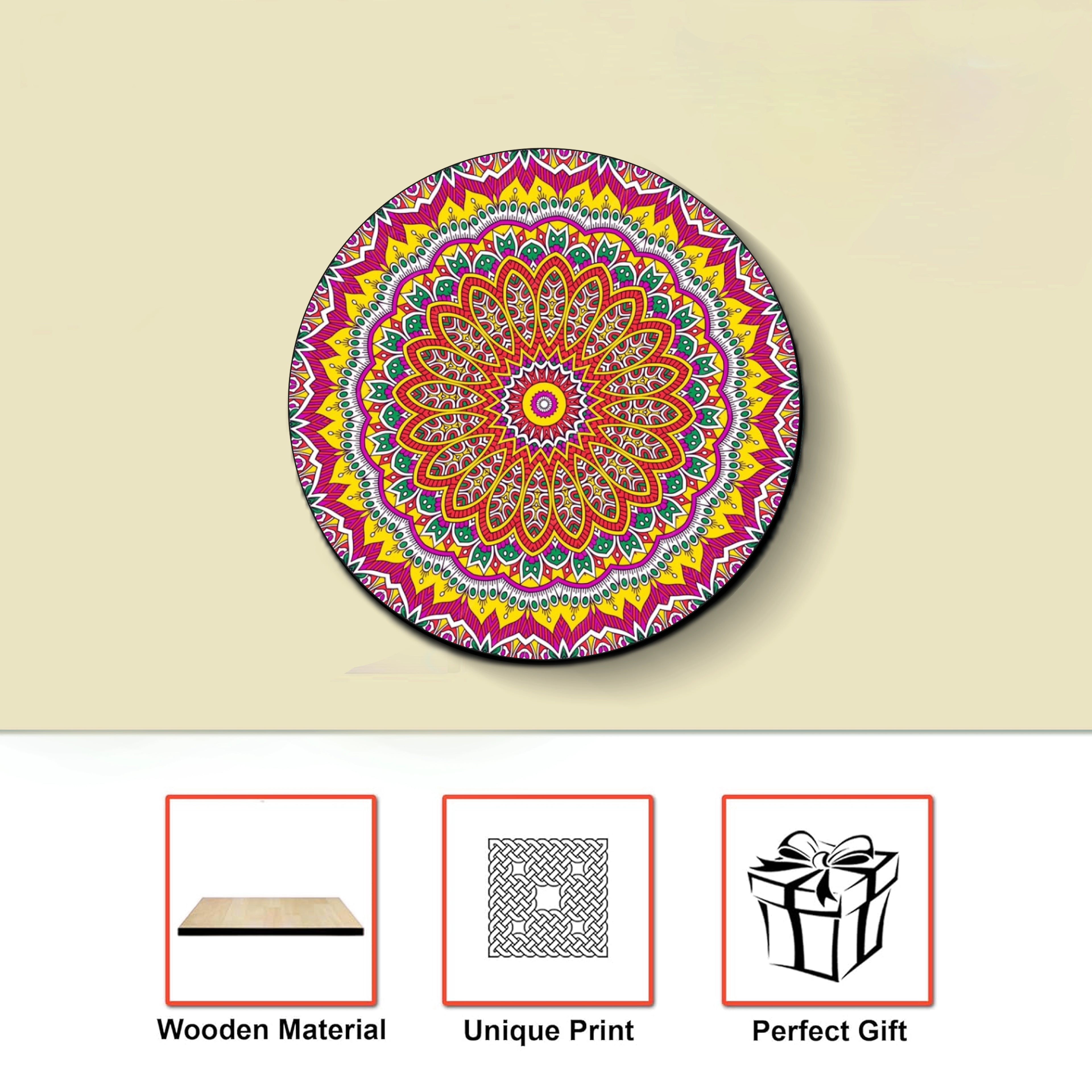 Mandala coaster| ASOBO