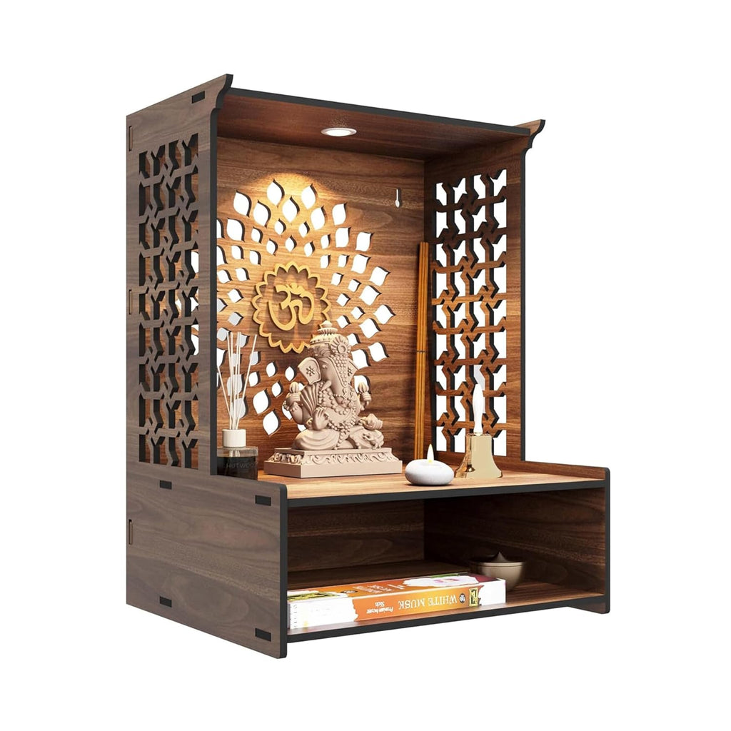 Portable Wooden Mandir Box | ASOBO