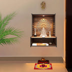 Portable Wooden Mandir Box | ASOBO