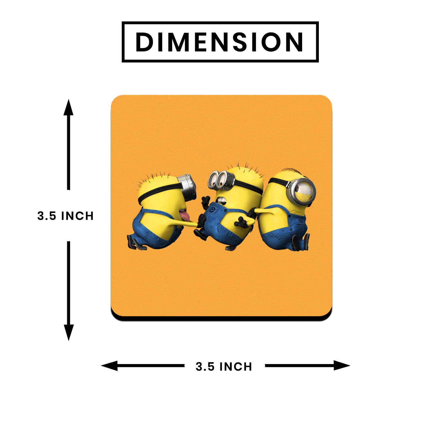 Minions characters coaster| ASOBO